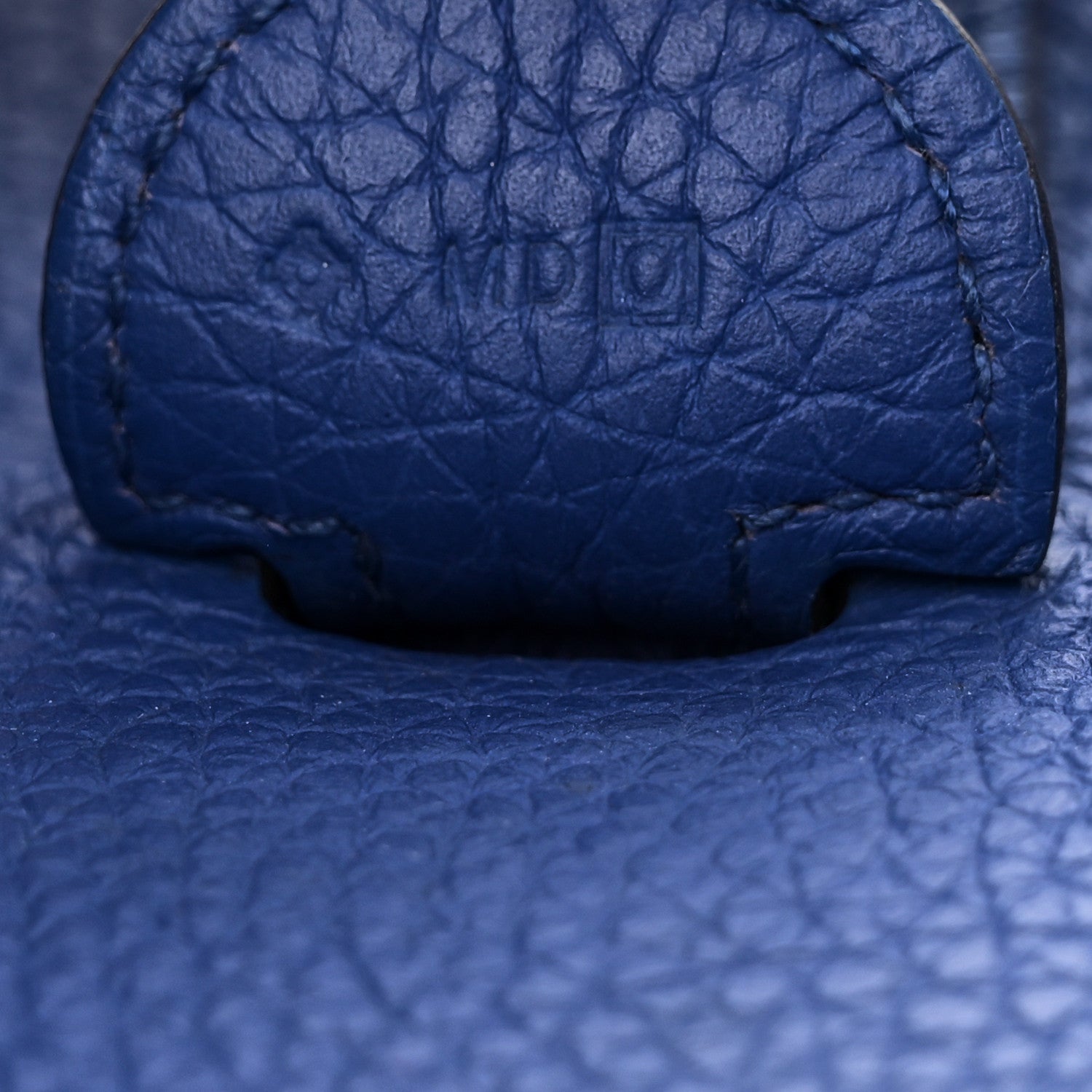 Hermes Taurillon Clemence Evelyne III GM Bleu Electrique 7 of 10