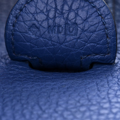 Hermes Taurillon Clemence Evelyne III GM Bleu Electrique 7 of 10