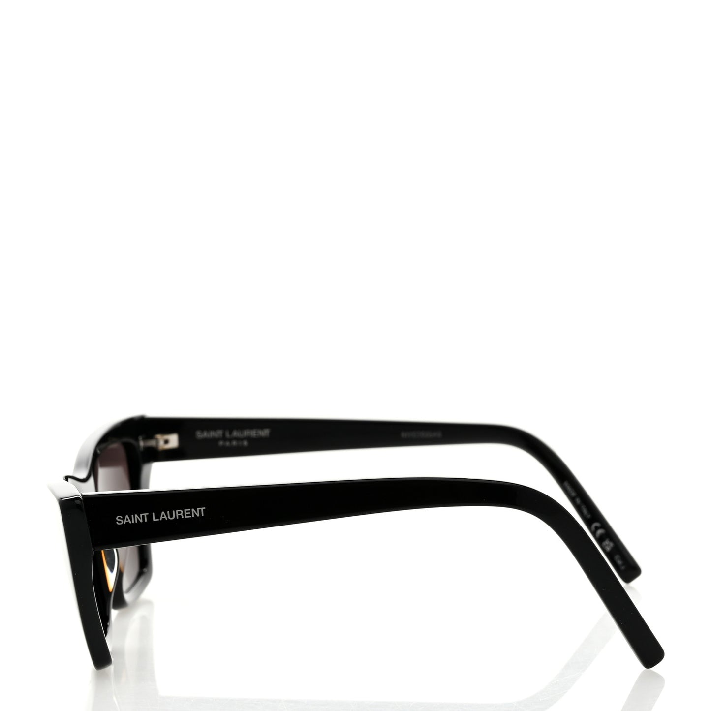 Acetate Mica Cat Eye Sunglasses SL 276 Black