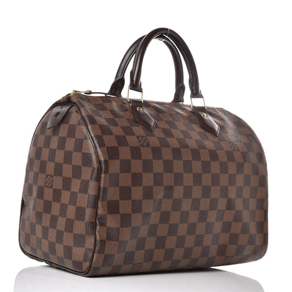 Louis Vuitton Damier Ebene Speedy 30 3 of 12