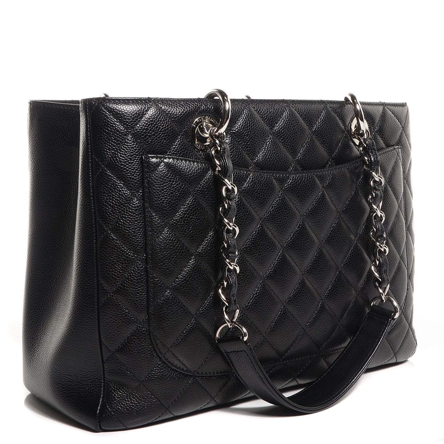 Caviar Grand Shopping Tote GST Black