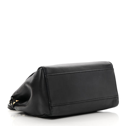 Fendi Nappa Mini Peekaboo Iconic Satchel Black 4 of 18
