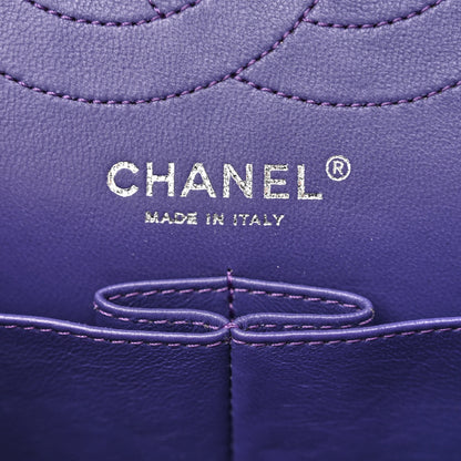 Chanel Lambskin Quilted 2.55 Reissue 226 Flap Purple 6 of 12