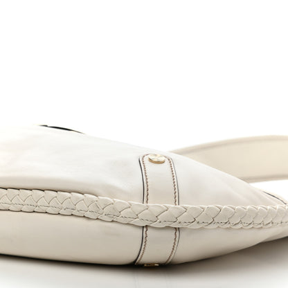 Gucci Calfskin Britt Medium Shoulder Bag White 11 of 20