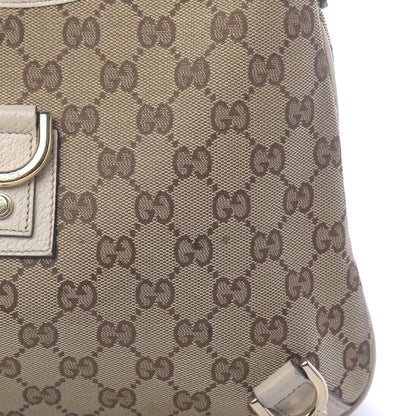 Gucci Monogram Medium Abbey D Ring Hobo Off White 11 of 13