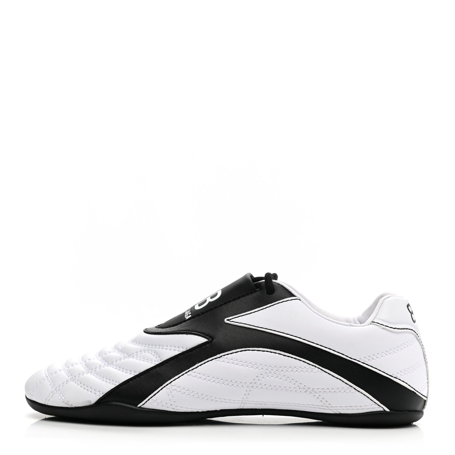 Balenciaga Polyurethane Womens Zen Sneakers 35 White Black 1 of 8