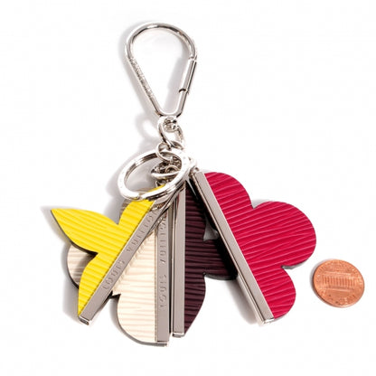 Louis Vuitton Wily Epi Bag Charm Key Holder Fuchsia 2 of 7