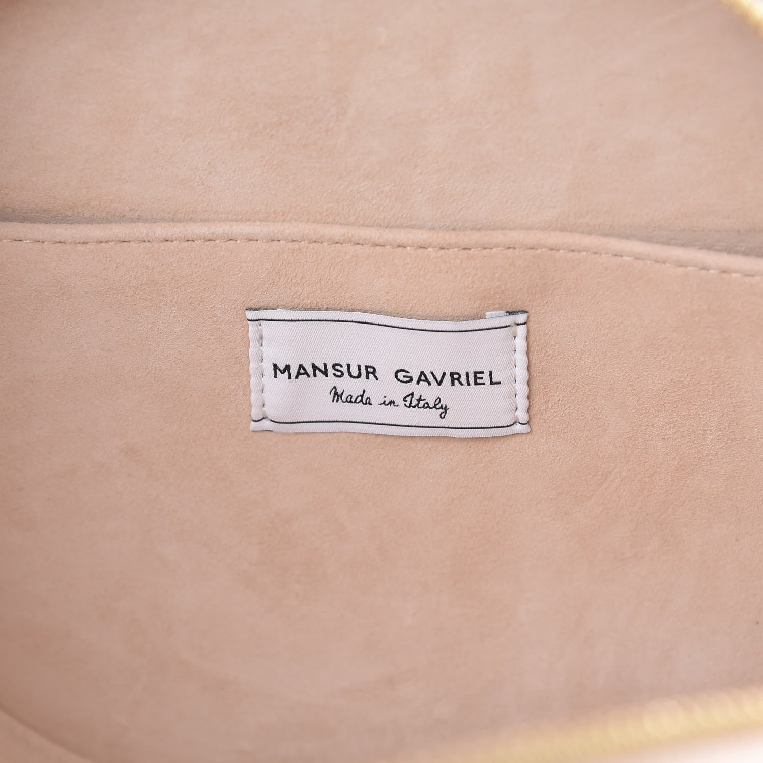 Mansur Gavriel Calfskin Circle Crossbody Bag Rosa 6 of 10