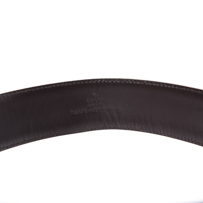 Gucci Monogram Interlocking G 40mm Belt 90 36 Dark Brown 6 of 7