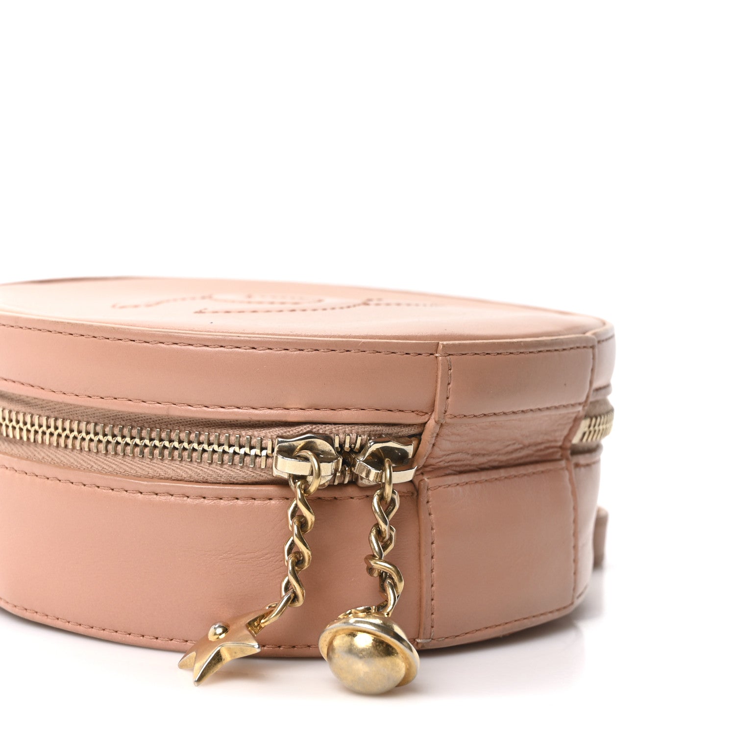 Chanel Calfskin Round As Earth Evening Bag Beige 9 of 10