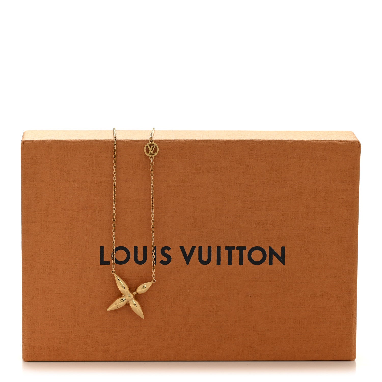 Louis Vuitton Metal Louisette Necklace Gold 1869742 – FASHIONPHILE