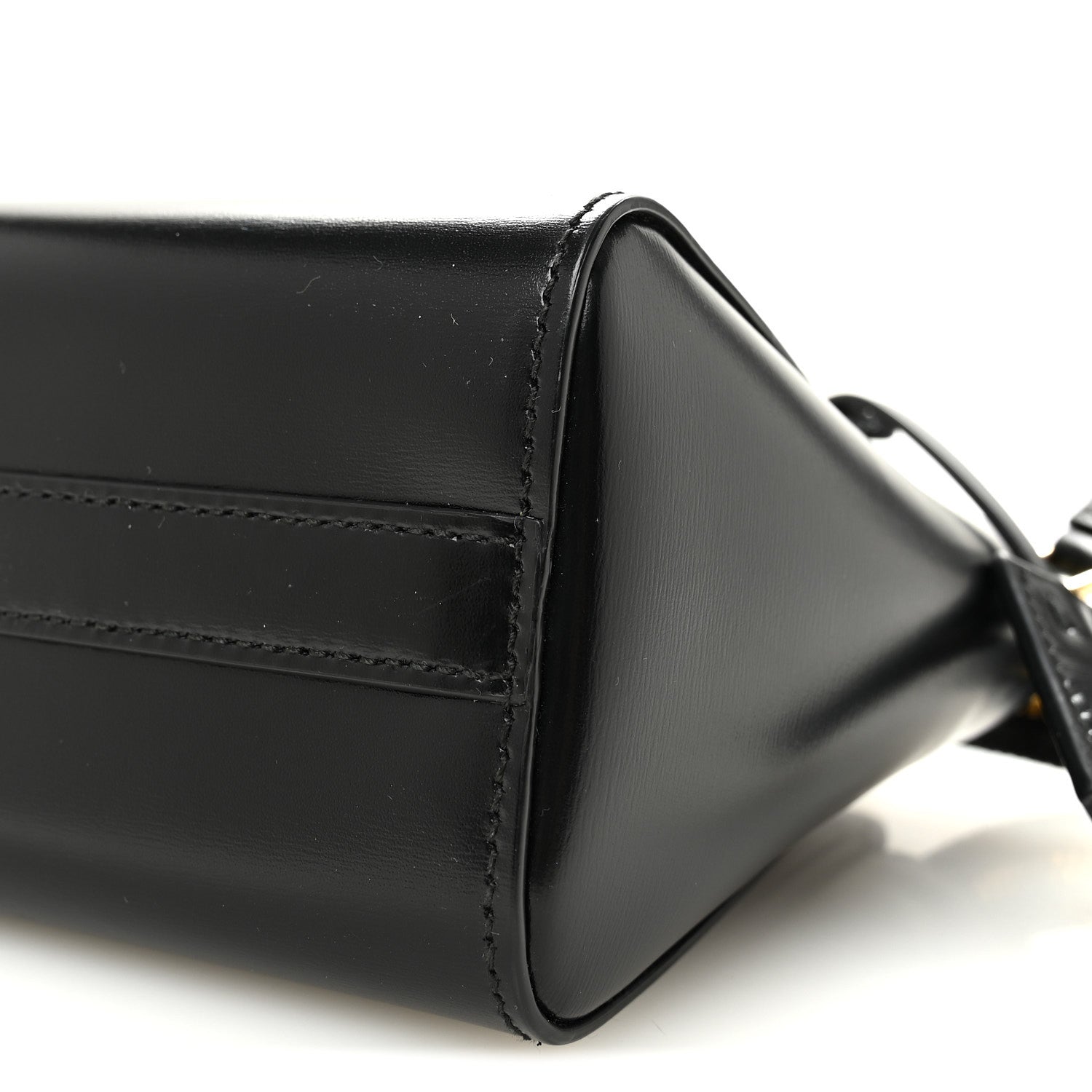 Prada Spazzolato Mini Zippered Tote Black 9 of 9