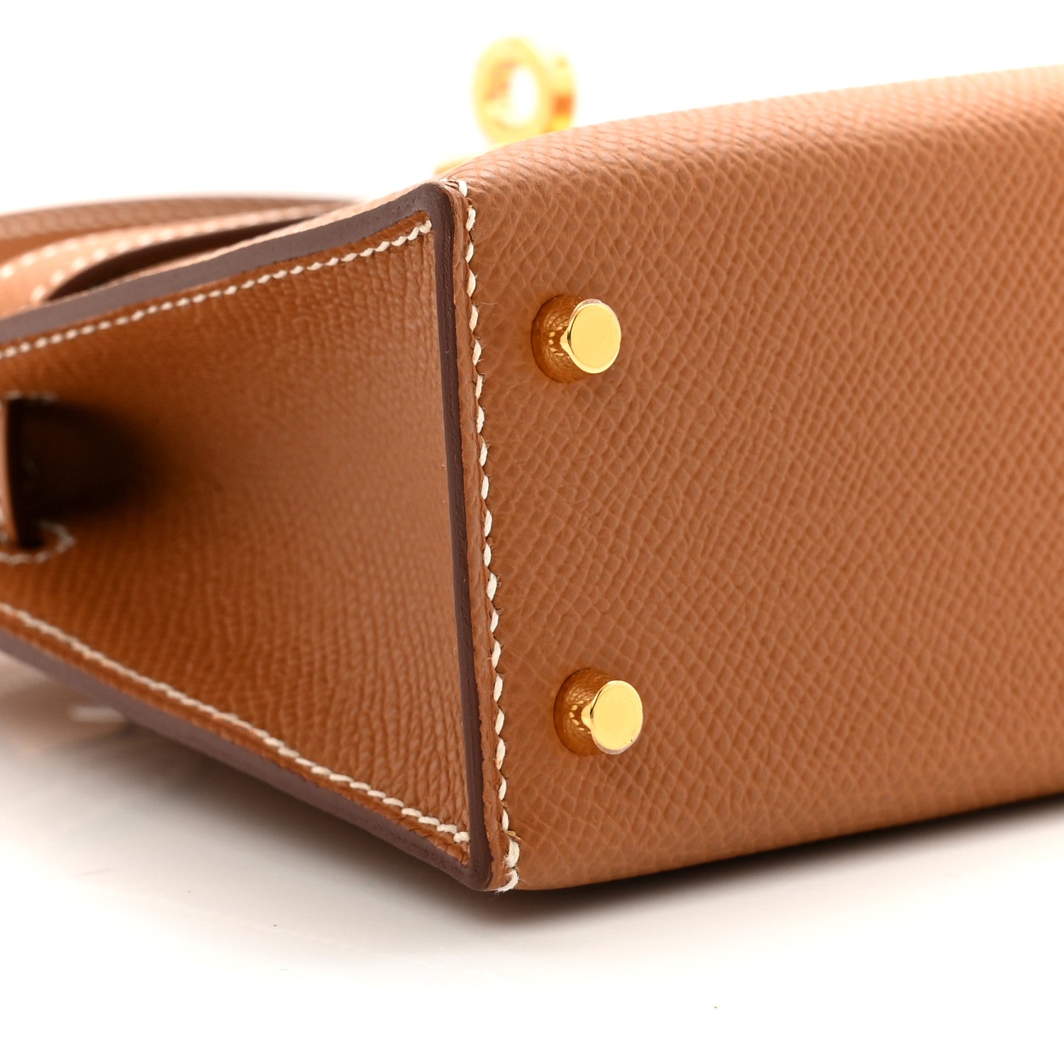 Hermes Epsom Mini Kelly Sellier 20 Gold 10 of 11