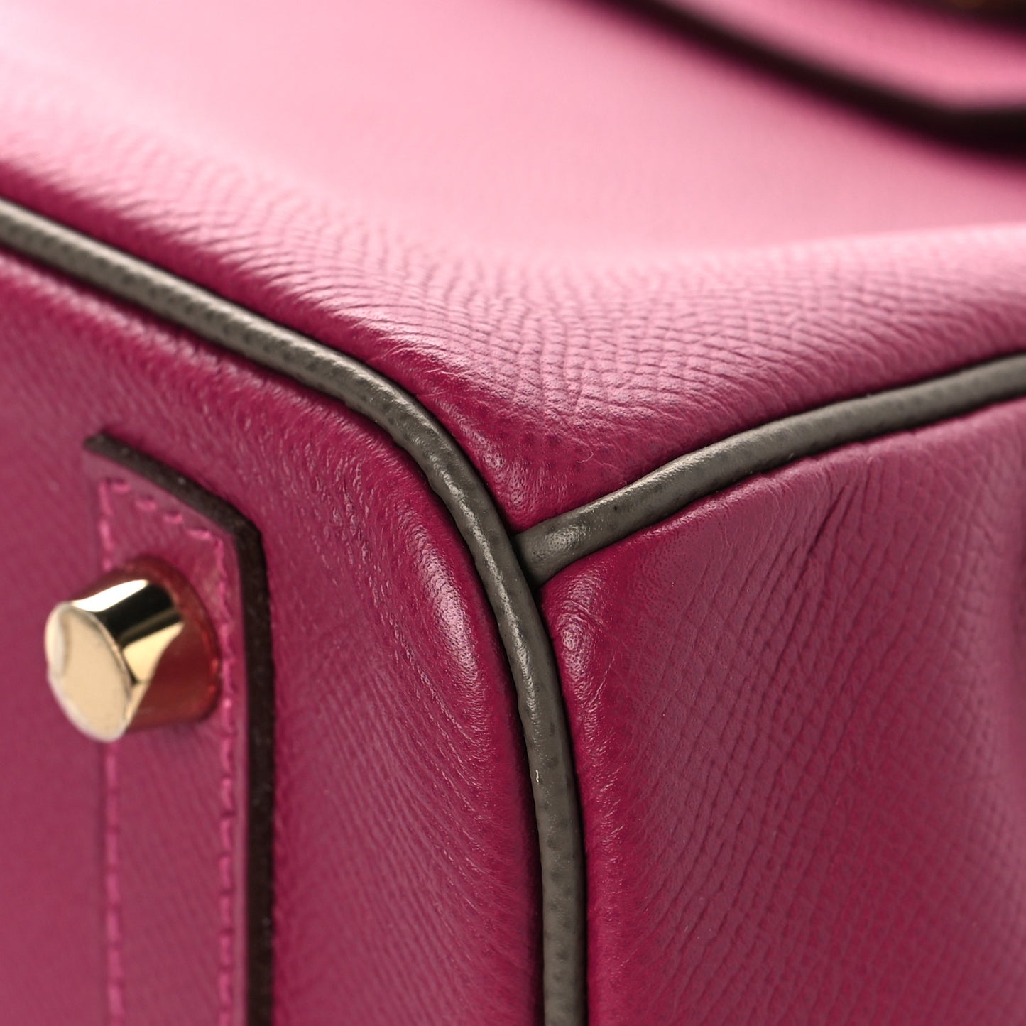 Epsom Horseshoe Birkin 30 Rose Poupre Etain