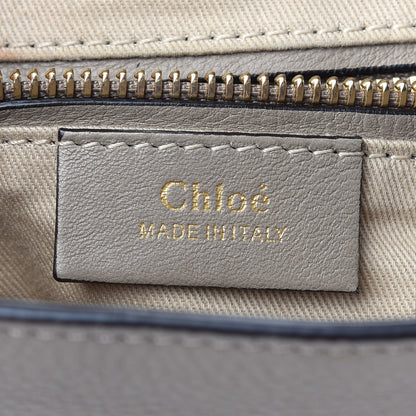 Chloe Suede Calfskin Small Faye Backpack Motty Grey 6 of 12