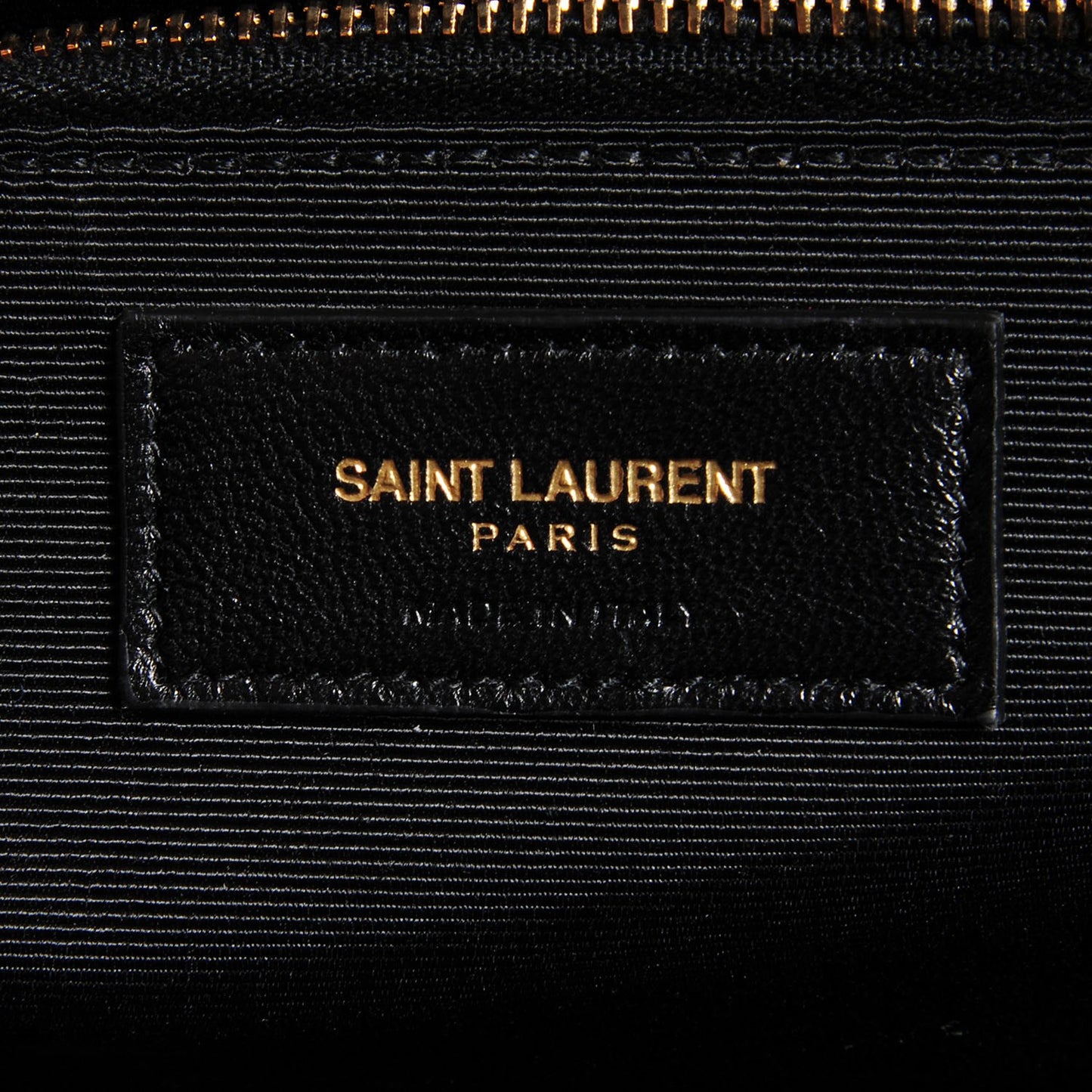 Grained Calfskin Small Sac De Jour Black