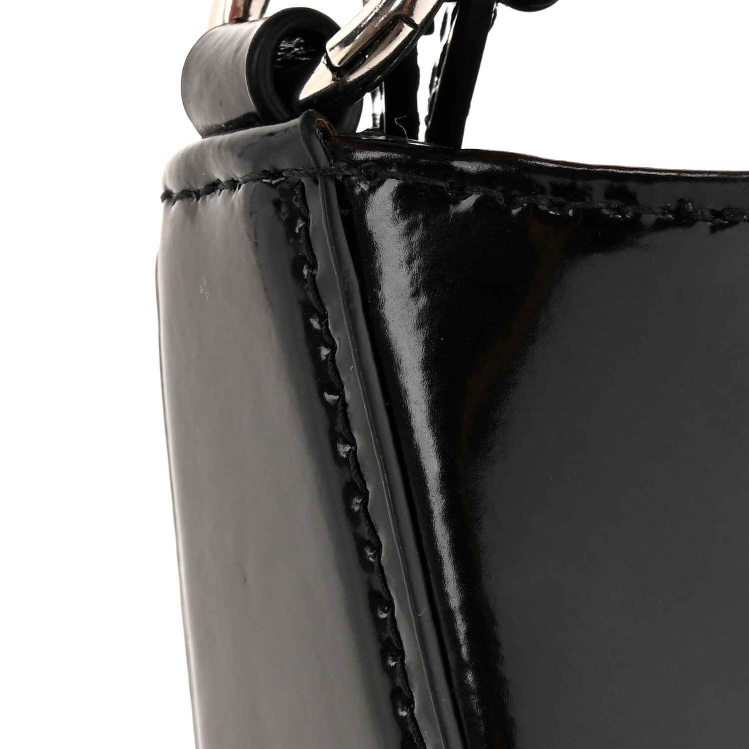 Lanvin Lambskin Mini Cat Hobo Black 11 of 11