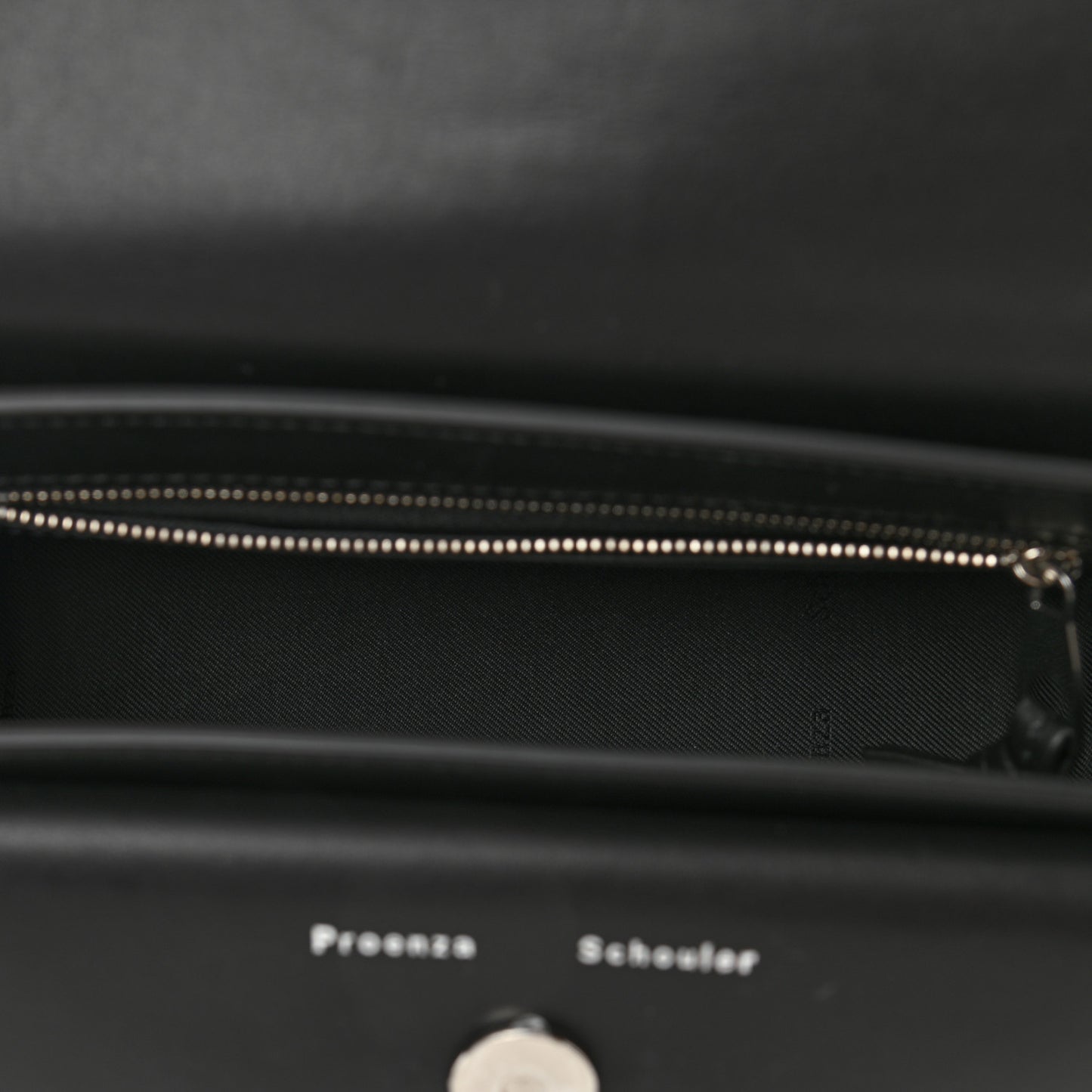 Smooth Calfskin Mini PS11 Classic Shoulder Bag Black