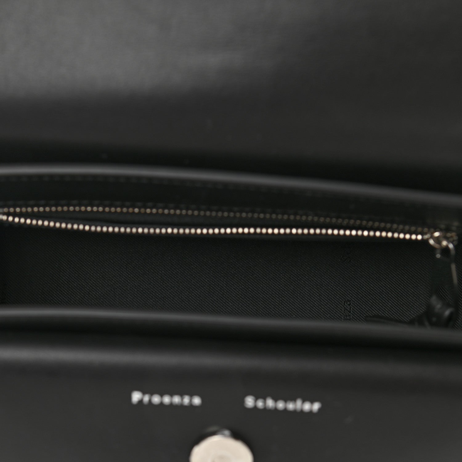 Proenza Schouler Smooth Calfskin Mini PS11 Classic Shoulder Bag Black 5 of 10