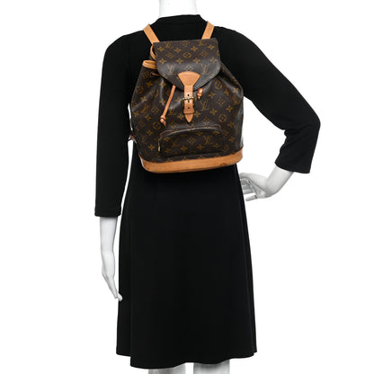 Louis Vuitton Monogram Montsouris MM Backpack 2 of 21