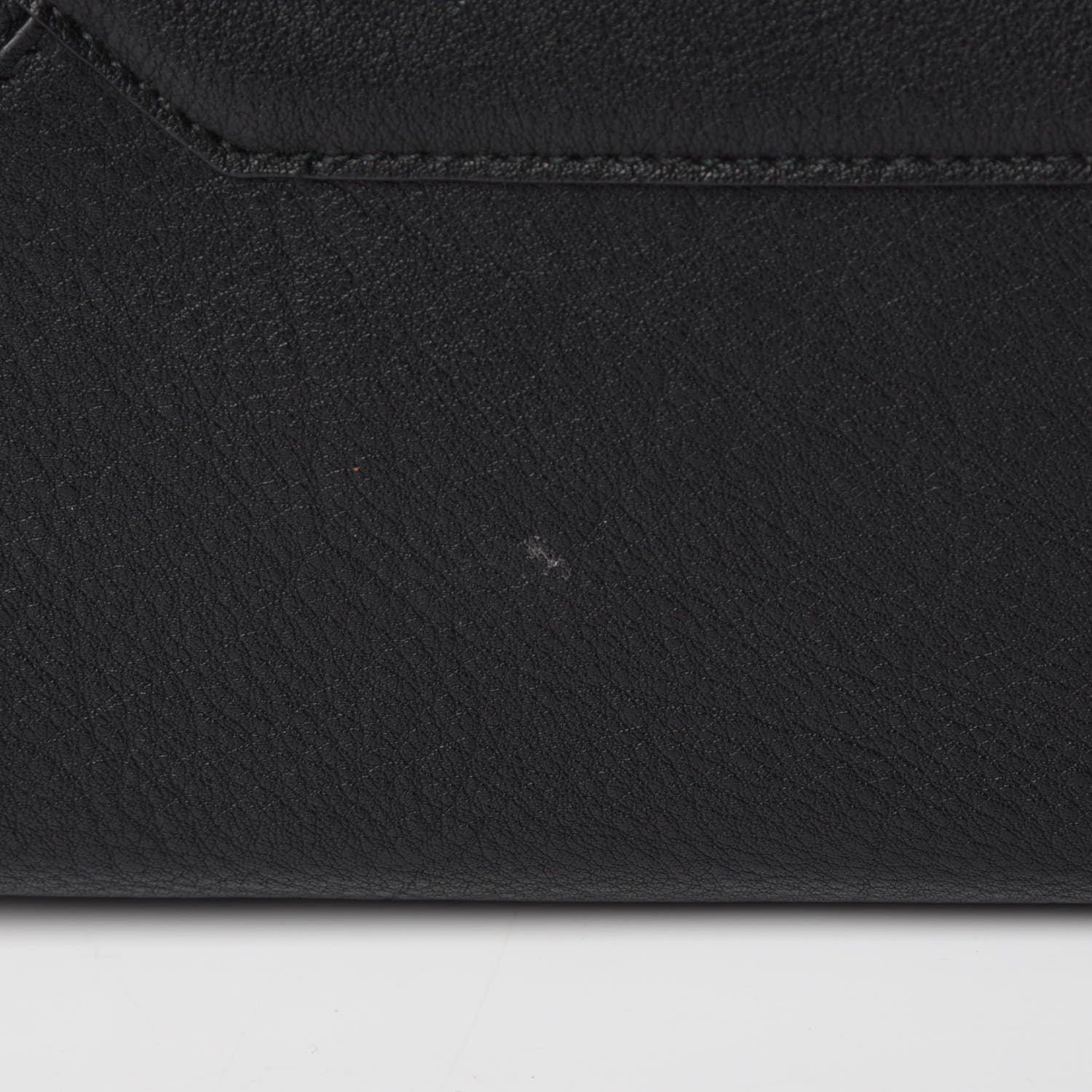 Balenciaga Grained Calfskin Gold Metallic Edge Hardware Papier A4 Tote Black 10 of 10