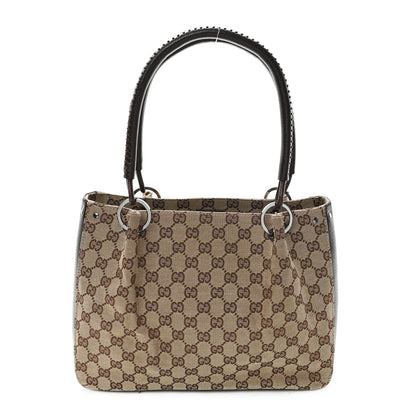 Gucci Monogram Shoulder Bag Dark Brown 1 of 13
