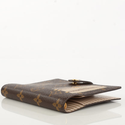 Louis Vuitton Monogram Trunks and Locks Small Ring Agenda Cover 4 of 8