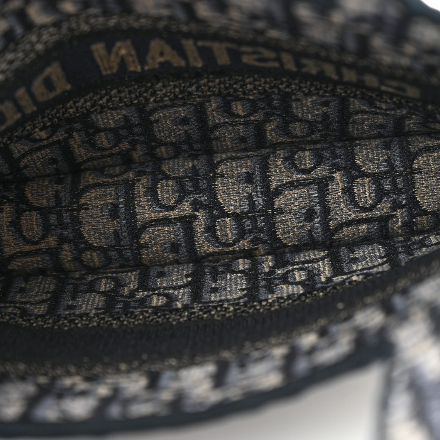 Christian Dior Oblique Mini Book Tote Blue Multicolor 5 of 13