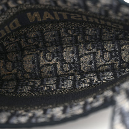 Christian Dior Oblique Mini Book Tote Blue Multicolor 5 of 13