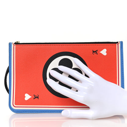 Louis Vuitton Game On Neverfull MM Pochette White 2 of 8
