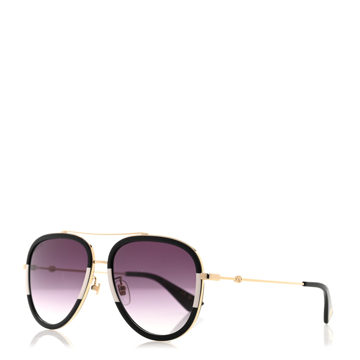 Gucci Metal Aviator Sunglasses GG0062S 1 of 7