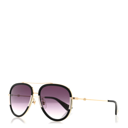 Gucci Metal Aviator Sunglasses GG0062S 1 of 7