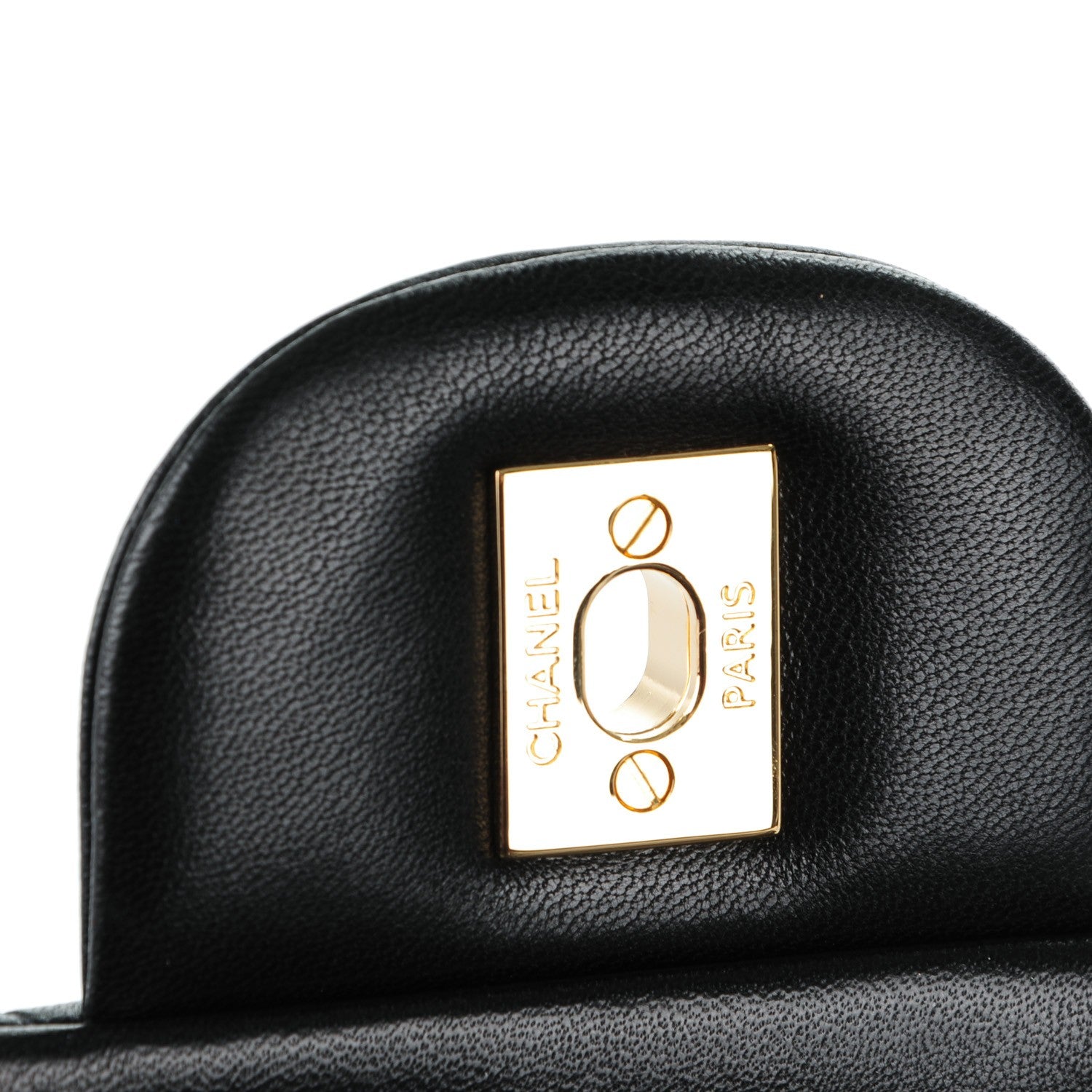 Chanel Lambskin Quilted Jumbo Single Flap Black 5 of 8