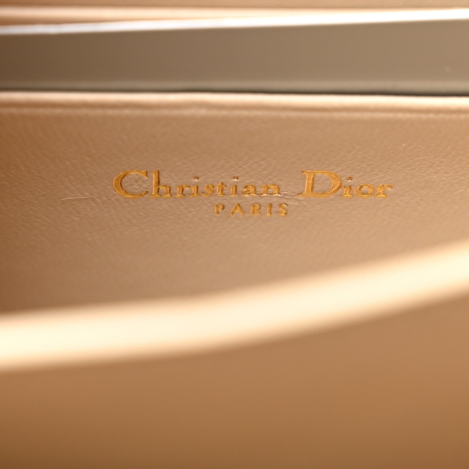 Christian Dior Lambskin Macrocannage Mini Miss Caro Bag Caramel Beige 6 of 10