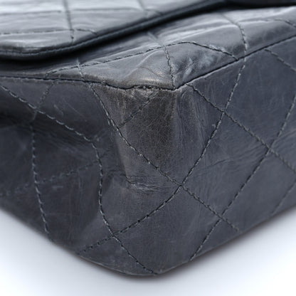 Chanel Aged Calfskin Quilted 50th Anniversary 2.55 Reissue 227 Flap Grey 8 of 10
