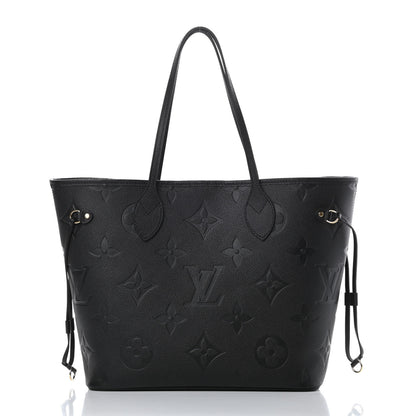 Louis Vuitton Empreinte Monogram Giant Neverfull MM Black 3 of 11