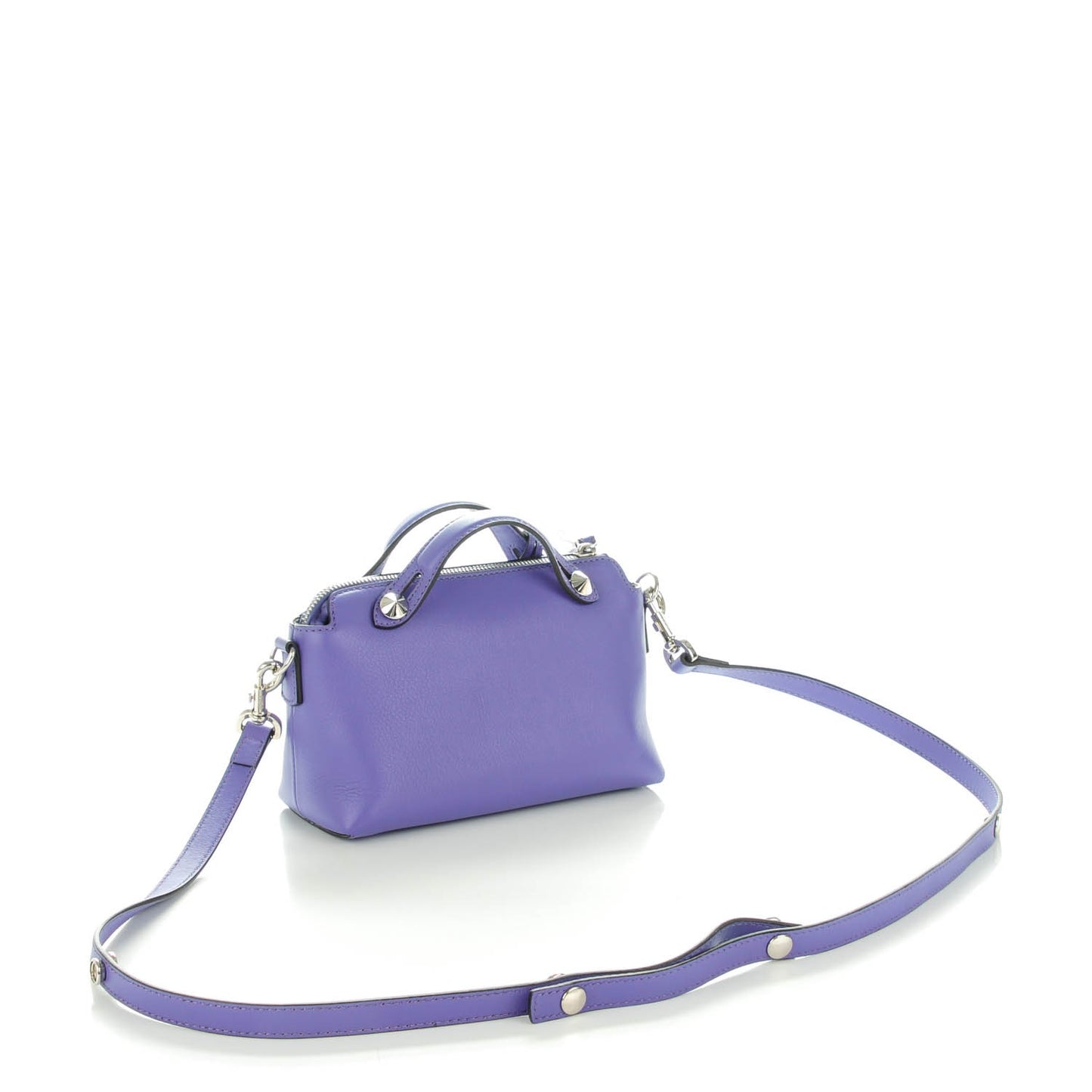Vitello Dolce Mini By The Way Boston Bag Viola Cassis