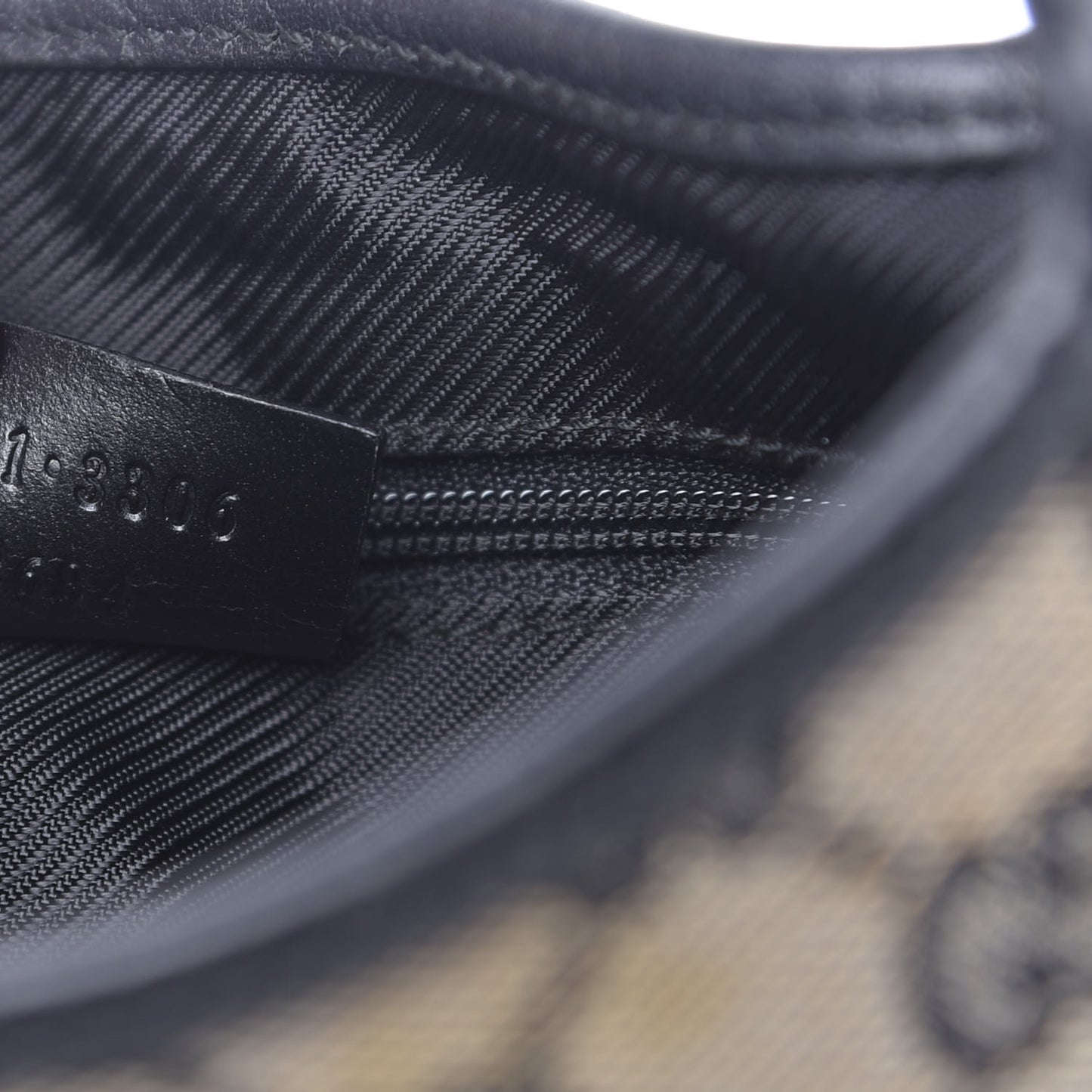 Monogram Small Jackie O Hobo Black