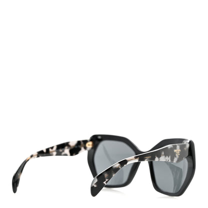 Prada Acetate Sunglasses SPR 16R Black Tortoise Grey 4 of 7