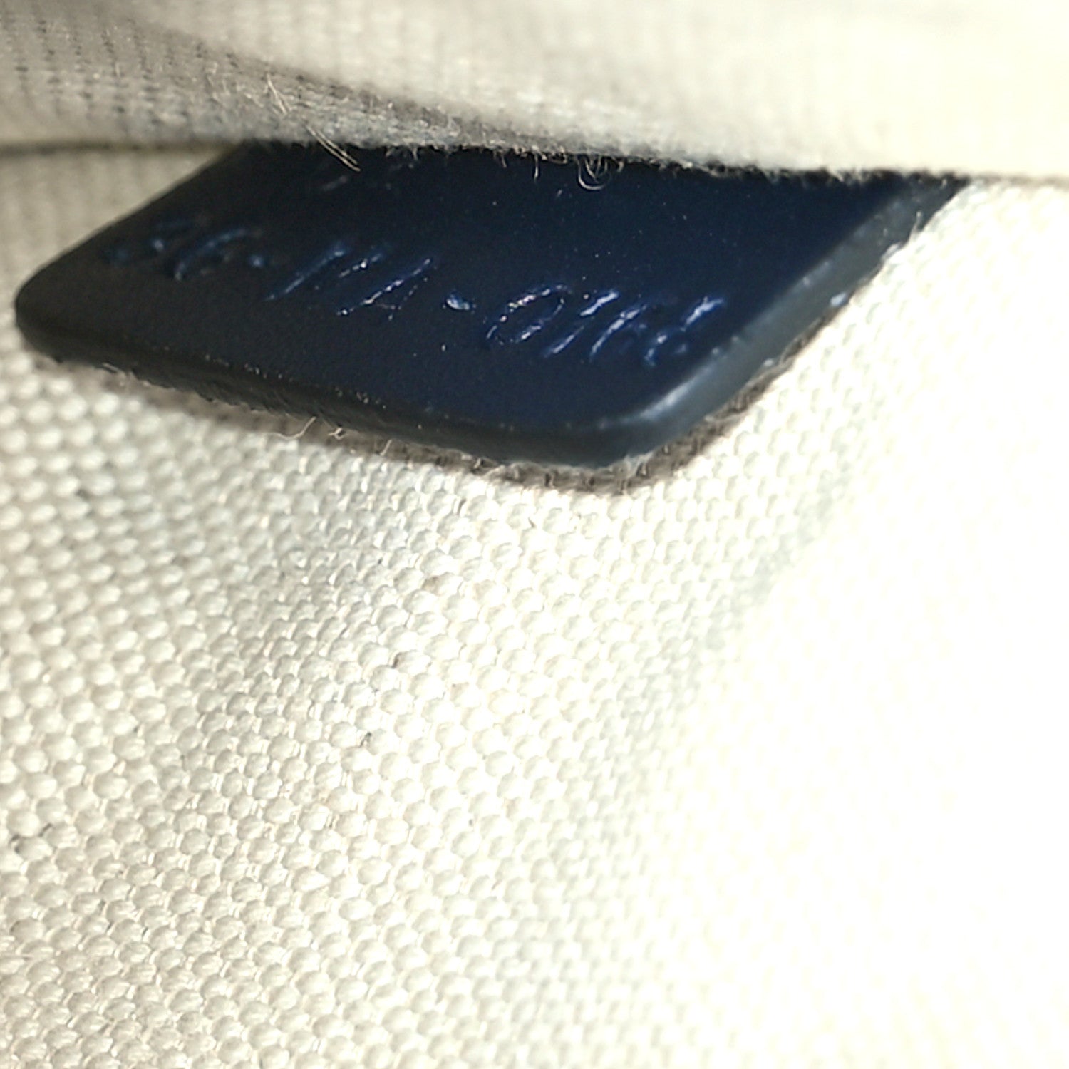 Christian Dior Oblique Fold Over Clutch Blue 7 of 11