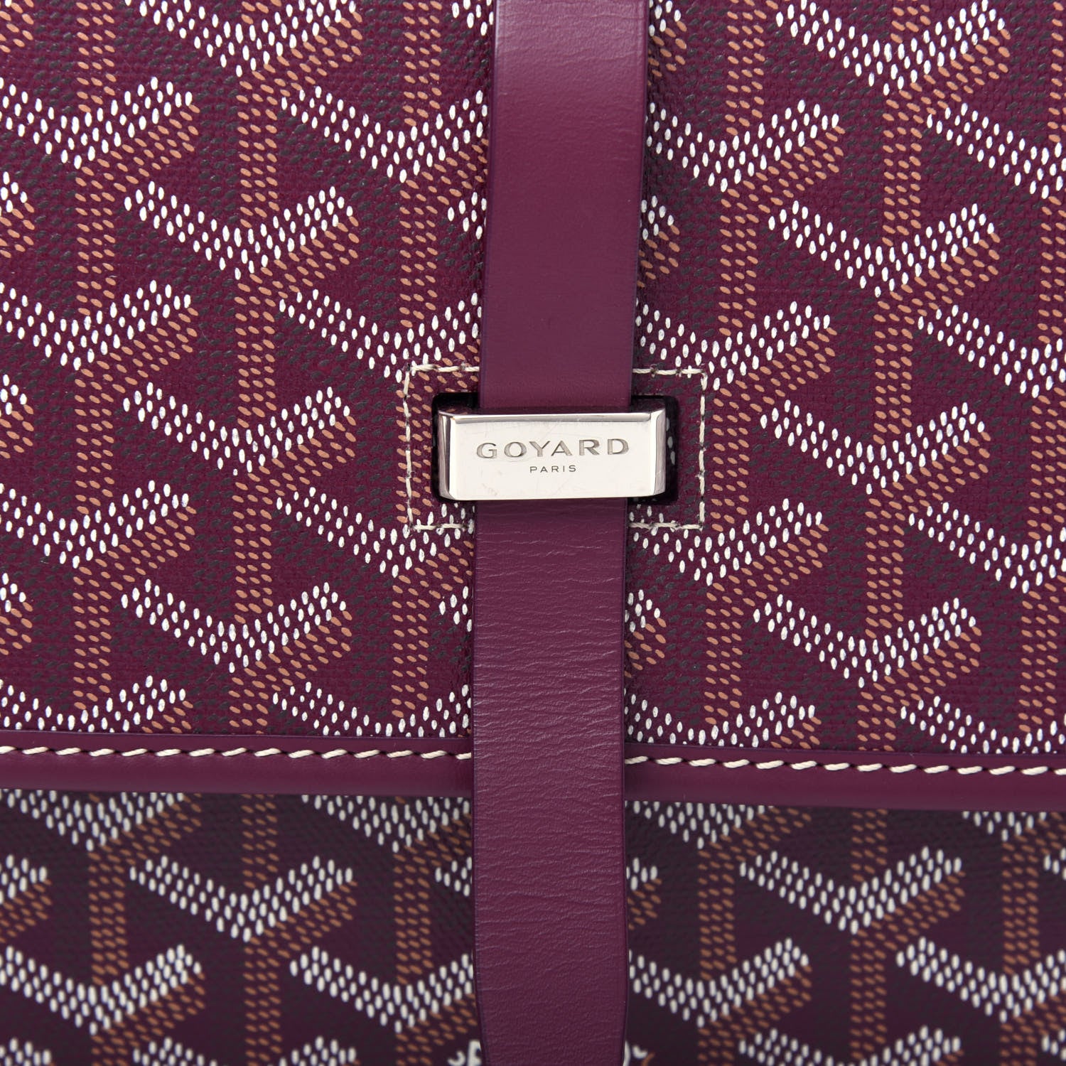 Goyard Goyardine Belvedere II MM Messenger Bag Bordeaux 10 of 10