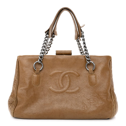 Chanel Calfskin Small Perfect Day Tote Brown 1 of 13