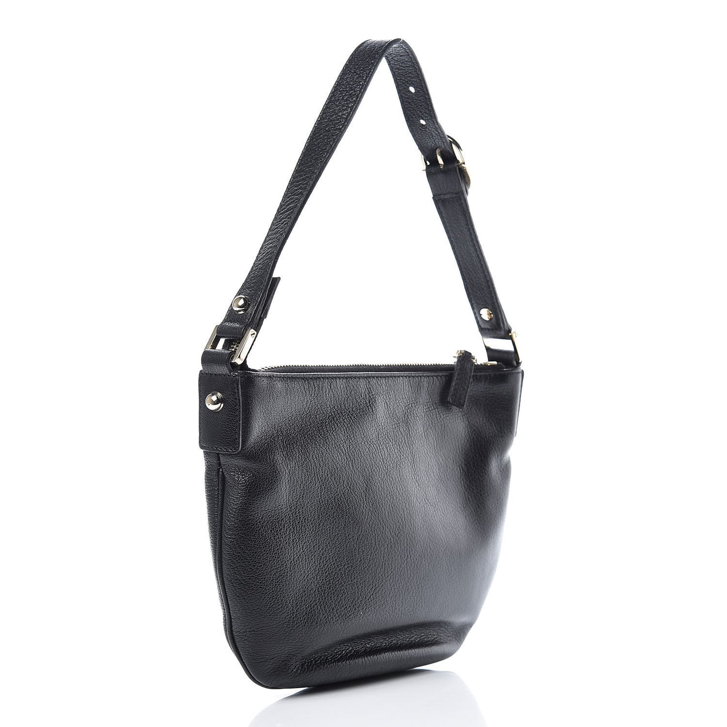 Calfskin Small Blondie Hobo Black