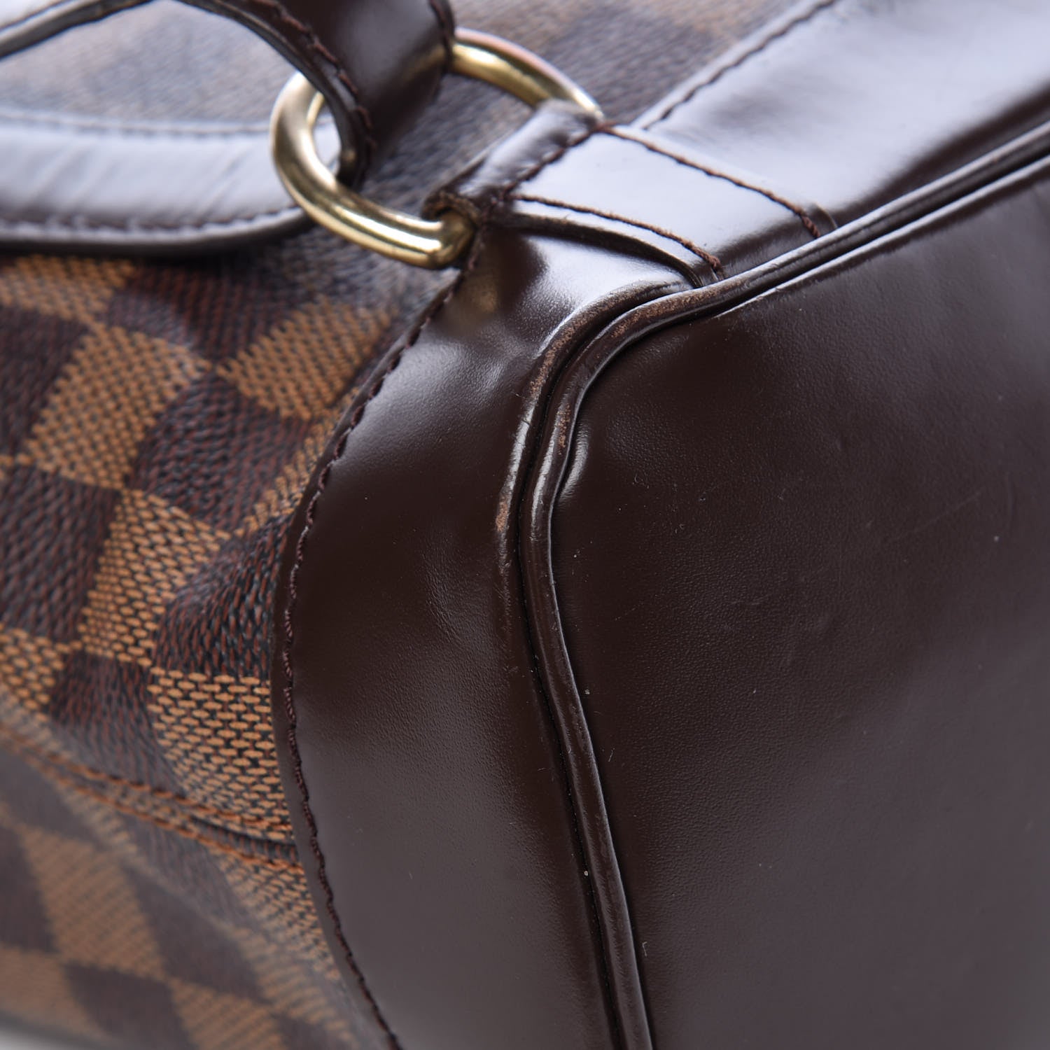 Louis Vuitton Damier Ebene Soho Backpack 15 of 20