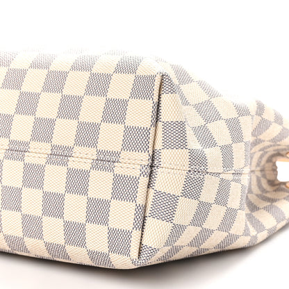 Louis Vuitton Damier Azur Graceful PM Rose Ballerine 8 of 9