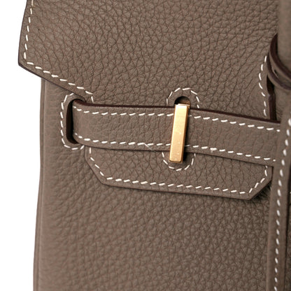 Hermes Togo Birkin 25 Etoupe 11 of 12