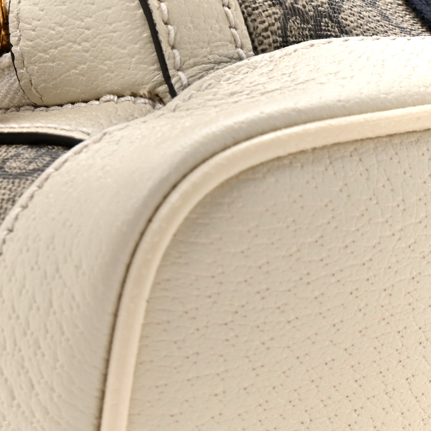 Gucci GG Supreme Monogram Textured Calfskin Web Small Ophidia Day Backpack Beige Ebony Mystic White 11 of 11