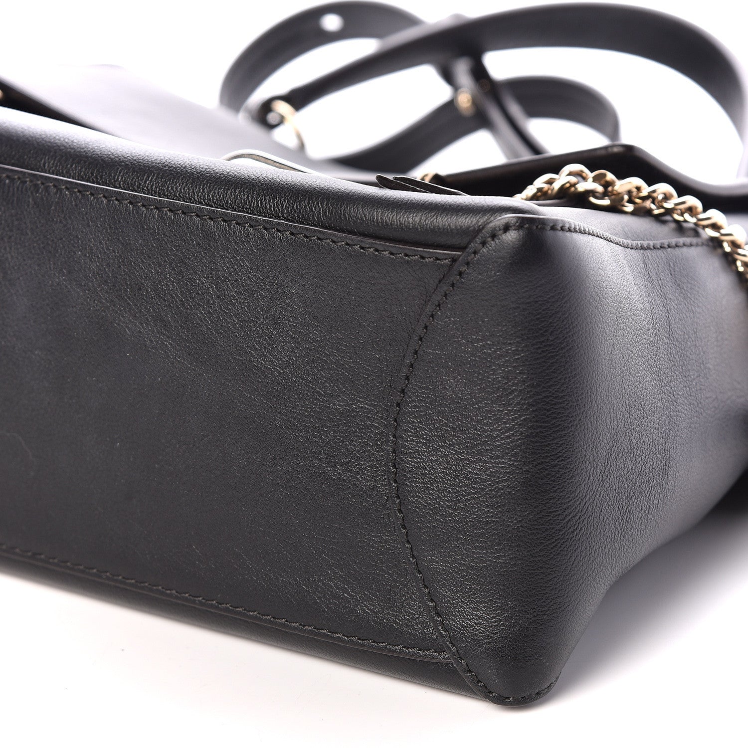 Chloe Calfskin Small Faye Day Shoulder Bag Black 6 of 10