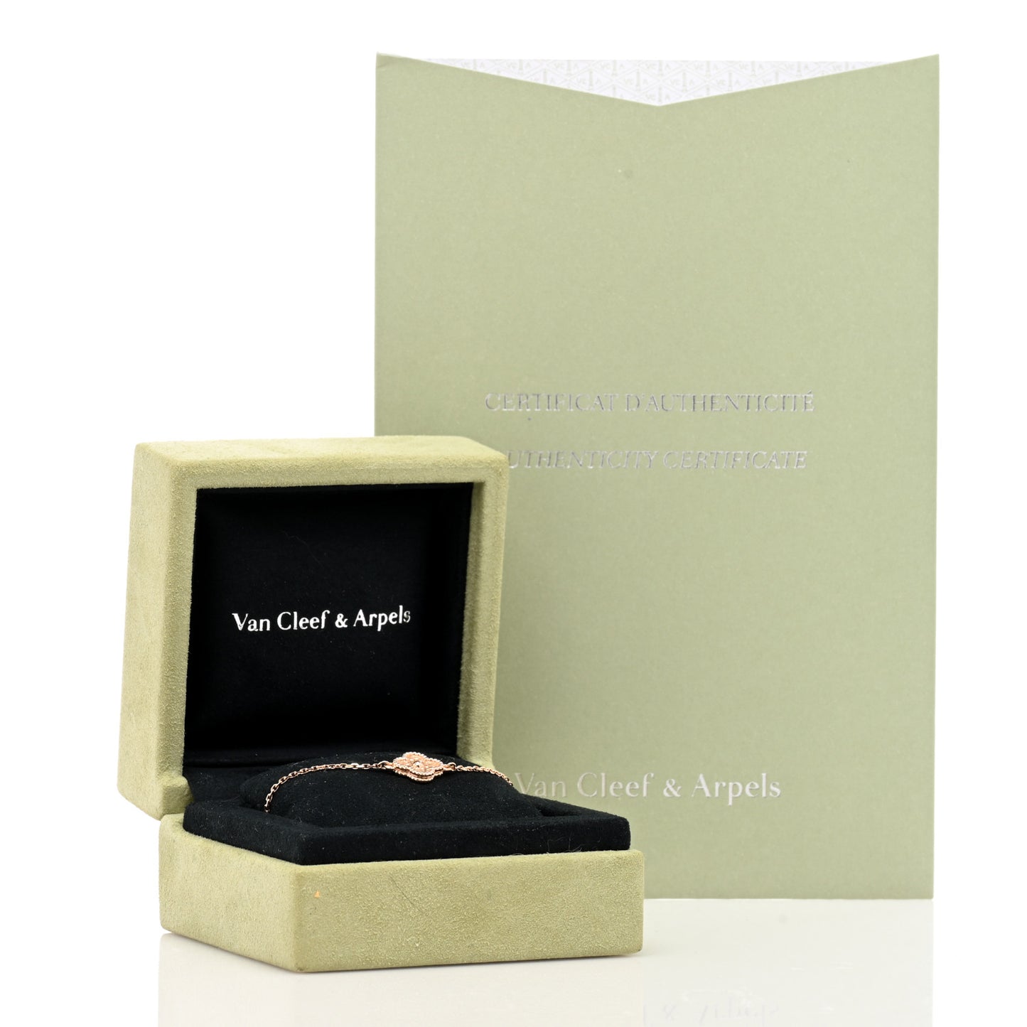18K Rose Gold Sweet Alhambra Bracelet