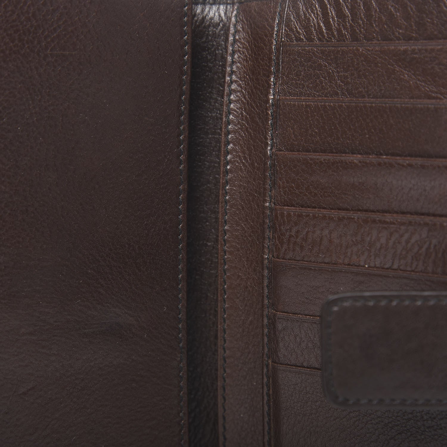 Gucci Crystal Monogram Continental Charmy Wallet Brown 7 of 8